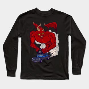 Devil Car Long Sleeve T-Shirt